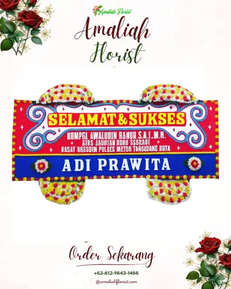 Papan Bunga Ucapan Selamat Bonangrejo